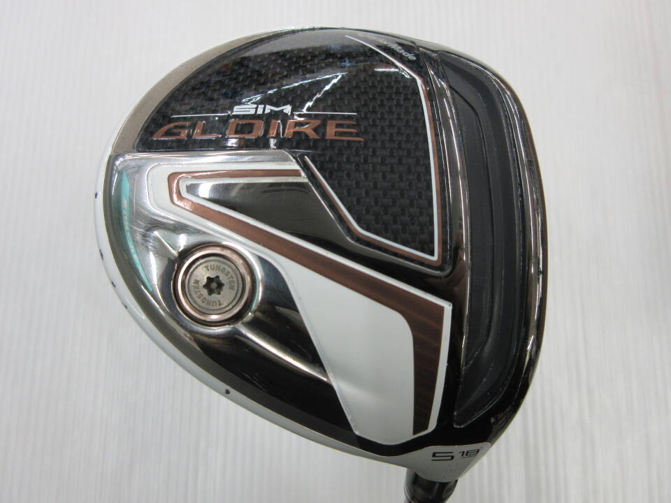 【中古】【訳あり】テーラーメイド SIM GLOIRE フェアウェイウッド 5W 18° SRフレックス 42.75インチ AIR Speeder TM Dランク 右利き用 Taylormade ゴルフクラブ シムグローレ ゴルフドゥ ゴルフ用品 GOLF D