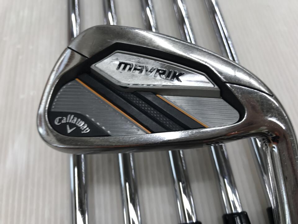 【中古】キャロウェイ MAVRIK アイアンセット 24° Sフレックス 37.625インチ NSプロ950GH neo Cランク 右利き用 Callaway ゴルフクラブ マーベリック ゴルフドゥ ゴルフ用品 GOLF DO 中古ゴルフクラブ
