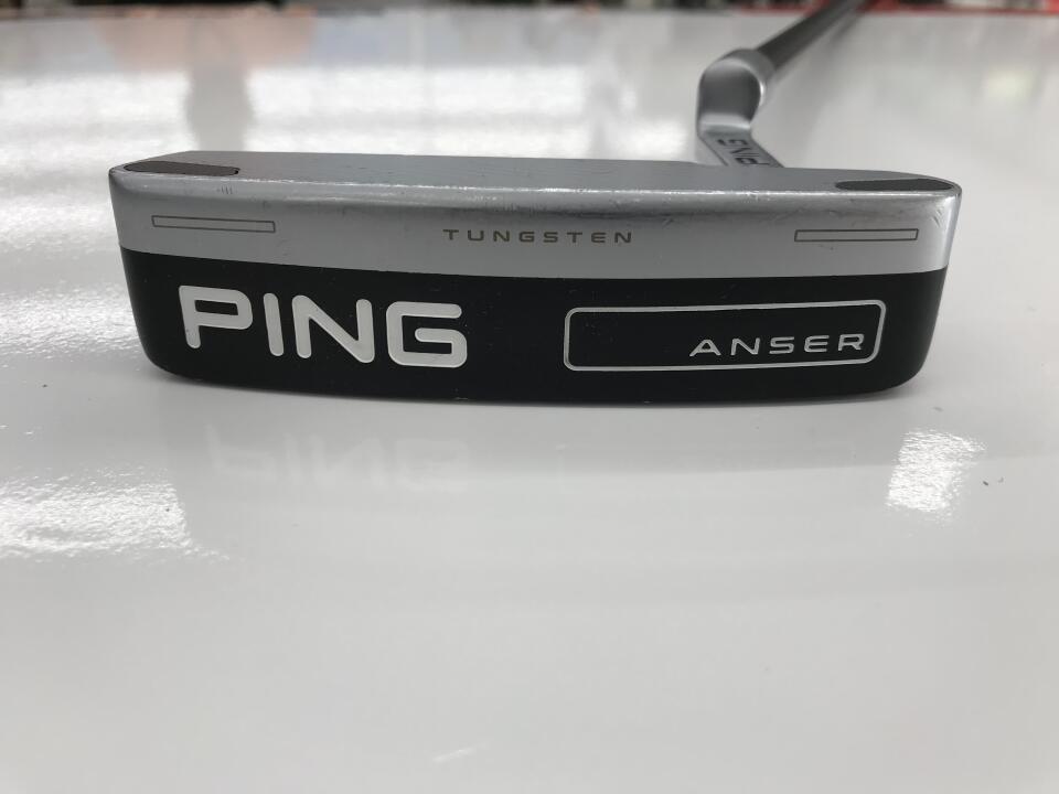 【中古】ピン 2023 ANSER パター 34.0インチ オリジナルカーボン Cランク 右利き用 PING ゴルフクラブ ゴルフドゥ ゴルフ用品 GOLF DO 中古ゴルフクラブ