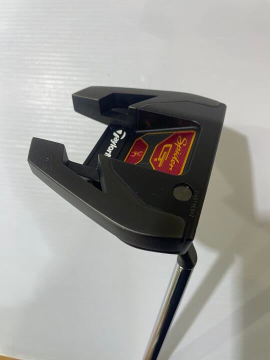 【中古】テーラーメイド Spider GT BLACK SMALL SLANT パター 33.0インチ ヘッドカバーあり オリジナルスチール Cランク 右利き用 Taylormade ゴルフクラブ ゴルフドゥ ゴルフ用品 GOLF DO 中古ゴルフクラ