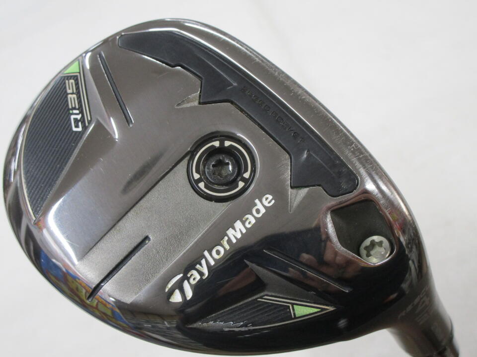 【中古】テーラーメイド Qi35 ユーティリティ 22° S200フレックス 40.0インチ ヘッドカバーあり ﾀﾞｲﾅﾐｯｸｺﾞｰﾙﾄﾞ リシャフト品 Cランク 右利き用 Taylormade ゴルフクラブ ゴルフドゥ
