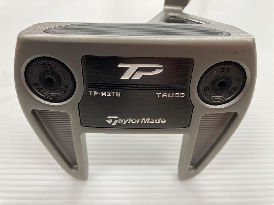 【中古】テーラーメイド TP TRUSS M2TH パター 34.0インチ ヘッドカバーあり オリジナルスチール Bランク 右利き用 Taylormade ゴルフクラブ ゴルフドゥ ゴルフ用品 GOLF DO 中古ゴルフクラブ