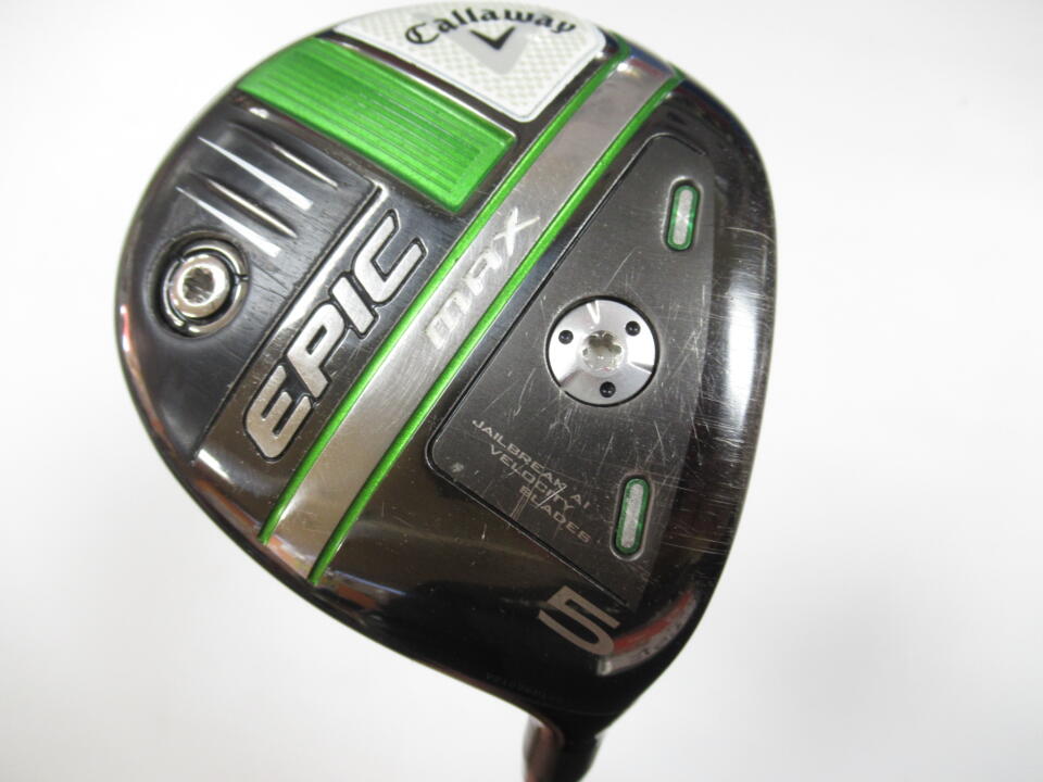 【中古】キャロウェイ EPIC MAX フェアウェイウッド 5W 18° SRフレックス 42.5インチ Diamana 40 for Callaway(EPIC MAX) Dランク 右利き用 Callaway ゴルフクラブ エピックマックス ゴルフドゥ ゴルフ用品 GOLF