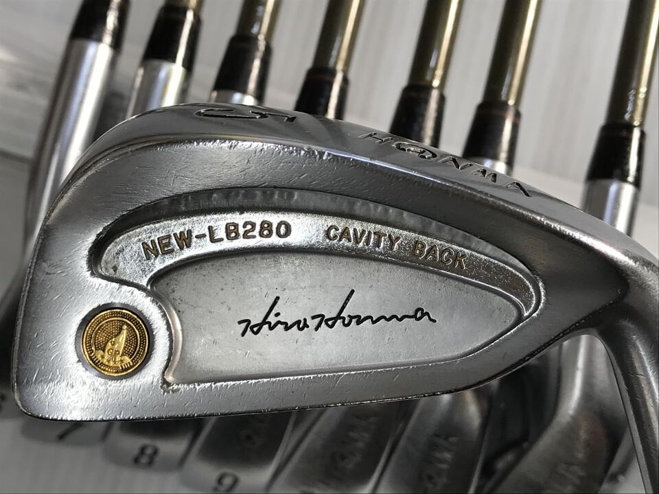 楽天市場】【飯能本店】 ホンマ NEW-LB280 CAVITY BACK アイアン 金