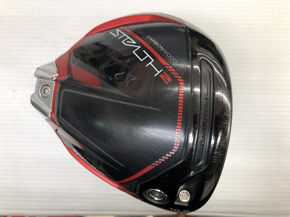 【中古】テーラーメイド STEALTH2 HD ドライバー 10.5° Rフレックス 45.5インチ ヘッドカバーあり TENSEI　BLUE　TM50 リシャフト品 Cランク 右利き用 Taylormade ゴルフクラブ ステルス2HD ゴルフドゥ ゴ