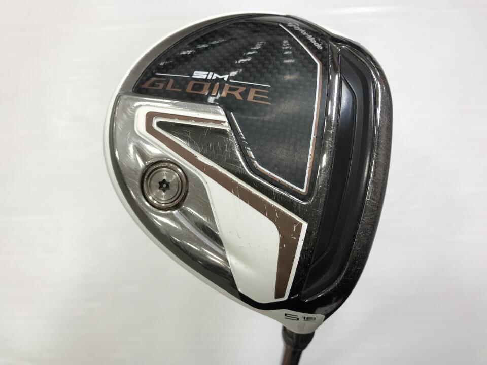 【中古】テーラーメイド SIM GLOIRE フェアウェイウッド 5W 18° Rフレックス 42.5インチ ヘッドカバーあり AIR Speeder TM Cランク 右利き用 Taylormade ゴルフクラブ シムグローレ ゴルフドゥ ゴルフ用 14,740円