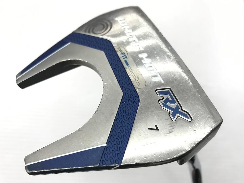 【中古】オデッセイ ホワイト ホット RX #7 パター 33.0インチ オリジナルスチール Dランク 右利き用 ODYSSEY ゴルフクラブ ゴルフドゥ ゴルフ用品 GOLF DO 中古ゴルフクラブ