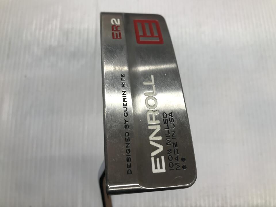 【中古】イーブンロールパター ER2 2021 パター 34.0インチ オリジナルスチール Cランク 左利き用 EVNROLL PUTTERS ゴルフクラブ ゴルフドゥ ゴルフ用品 GOLF DO 中古ゴルフクラブ