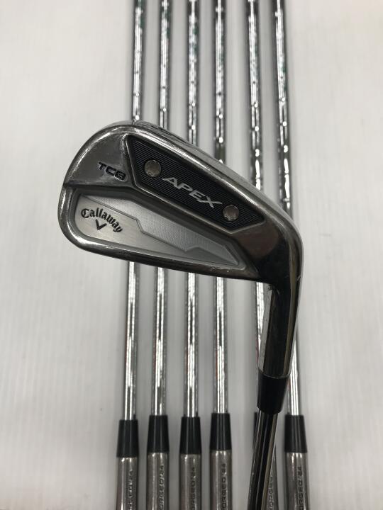 【中古】キャロウェイ APEX TCB 2024 US アイアンセット 26° Sフレックス 38.0インチ NS850GH NEO リシャフト品 Cランク 右利き用 Callaway ゴルフクラブ エイペックスTCB2024 ゴルフドゥ ゴルフ用品 GOLF DO