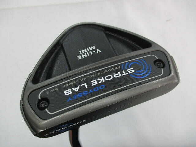 【中古】オデッセイ STROKE LAB V-LINE MINI パター 32.0インチ オリジナルスチール Cランク 右利き用 ODYSSEY ゴルフクラブ ゴルフドゥ ゴルフ用品 GOLF DO 中古ゴルフクラブ|ゴルフ ドゥ 中古クラブ店