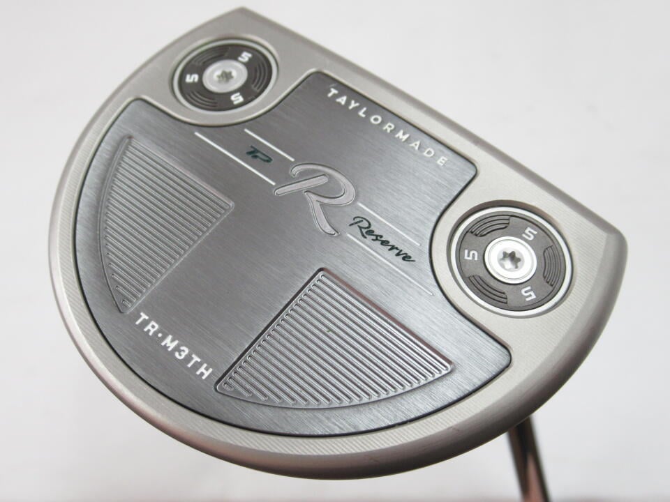 【中古】テーラーメイド TP Reserve TRUSS M3TH パター 33.0インチ ヘッドカバーあり オリジナルスチール Cランク 右利き用 Taylormade ゴルフクラブ ゴルフドゥ ゴルフ用品 GOLF DO 中古ゴルフクラブ