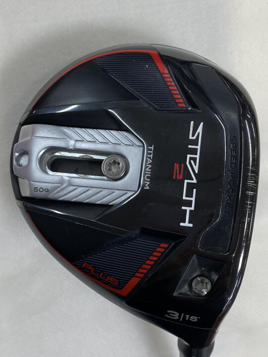 【中古】テーラーメイド STEALTH2 PLUS フェアウェイウッド 3W 15° Xフレックス 43.0インチ TourAD XC6 リシャフト品 Cランク 右利き用 Taylormade ゴルフクラブ ステルス2プラス ゴルフドゥ ゴルフ用品 G