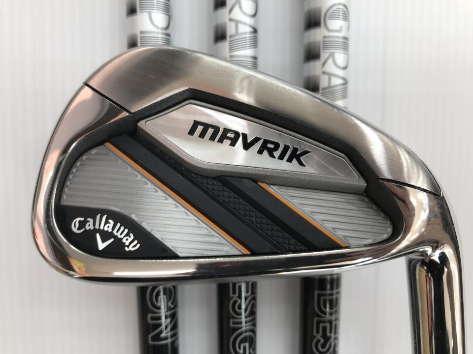 【中古】キャロウェイ MAVRIK アイアンセット Sフレックス 37.25インチ ツアーAD　AD-85 リシャフト品 Cランク 右利き用 Callaway ゴルフクラブ マーベリック ゴルフドゥ ゴルフ用品 GOLF DO 中古ゴル