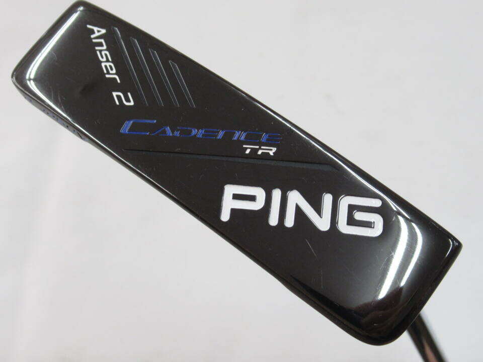 【中古】ピン CADENCE TR Anser 2 (黒) パター 34.0インチ オリジナルスチール Dランク 右利き用 PING ゴルフクラブ ゴルフドゥ ゴルフ用品 GOLF DO 中古ゴルフクラブ