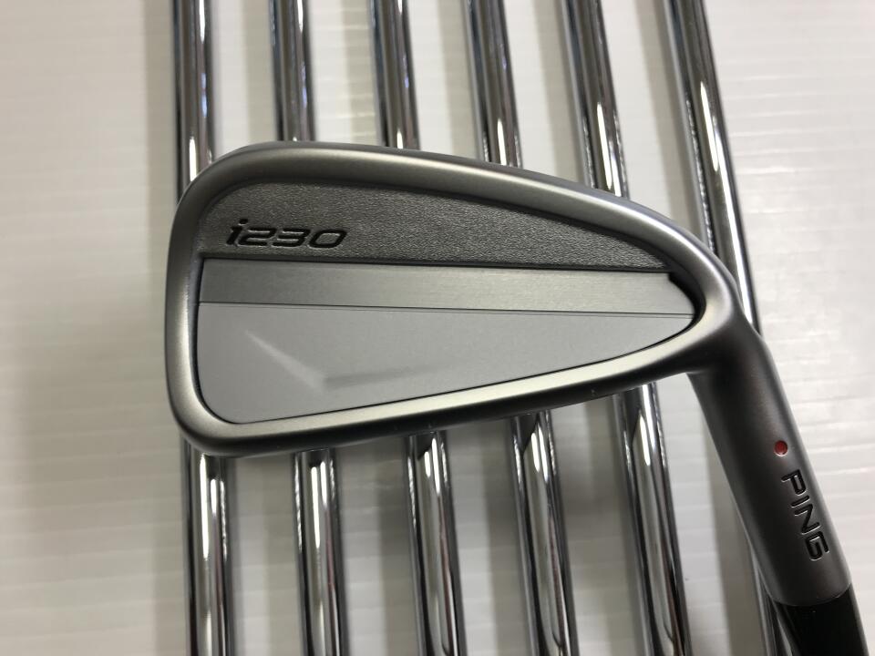 【中古】ピン i230 アイアンセット Rフレックス 38.0インチ AWT 2.0 LITE リシャフト品 Bランク 右利き用 PING ゴルフクラブ ゴルフドゥ ゴルフ用品 GOLF DO 中古ゴルフクラブ