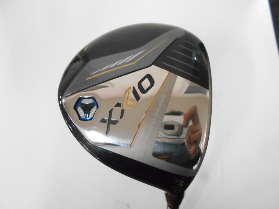 【中古】ダンロップ XXIO 13 ネイビー フェアウェイウッド 3W 15° Sフレックス 43.25インチ ヘッドカバーあり MP1300 ネイビー Cランク 右利き用 DUNLOP ゴルフクラブ ゼクシオ13 ゴルフドゥ ゴルフ用