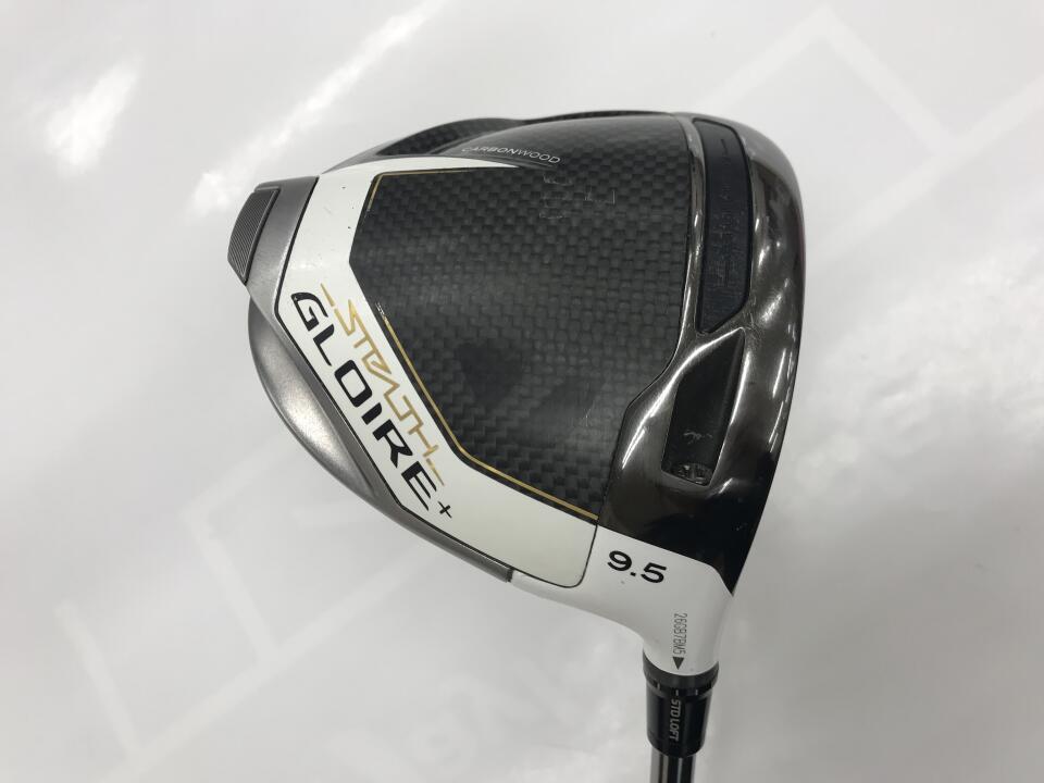 【中古】テーラーメイド STEALTH GLOIRE+ ドライバー 9.5° Sフレックス 45.25インチ ヘッドカバーあり ディアマナ GT 60 リシャフト品 Dランク 右利き用 Taylormade ゴルフクラブ ステルスグローレプラ