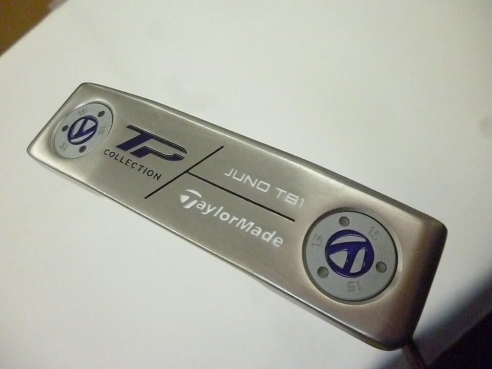 【中古】テーラーメイド TP COLLECTION HYDRO BLAST JUNO TB1 パター 34.0インチ ヘッドカバーあり オリジナルスチール Cランク 右利き用 Taylormade ゴルフクラブ ゴルフドゥ ゴルフ用品 GOLF DO 中古ゴルフ