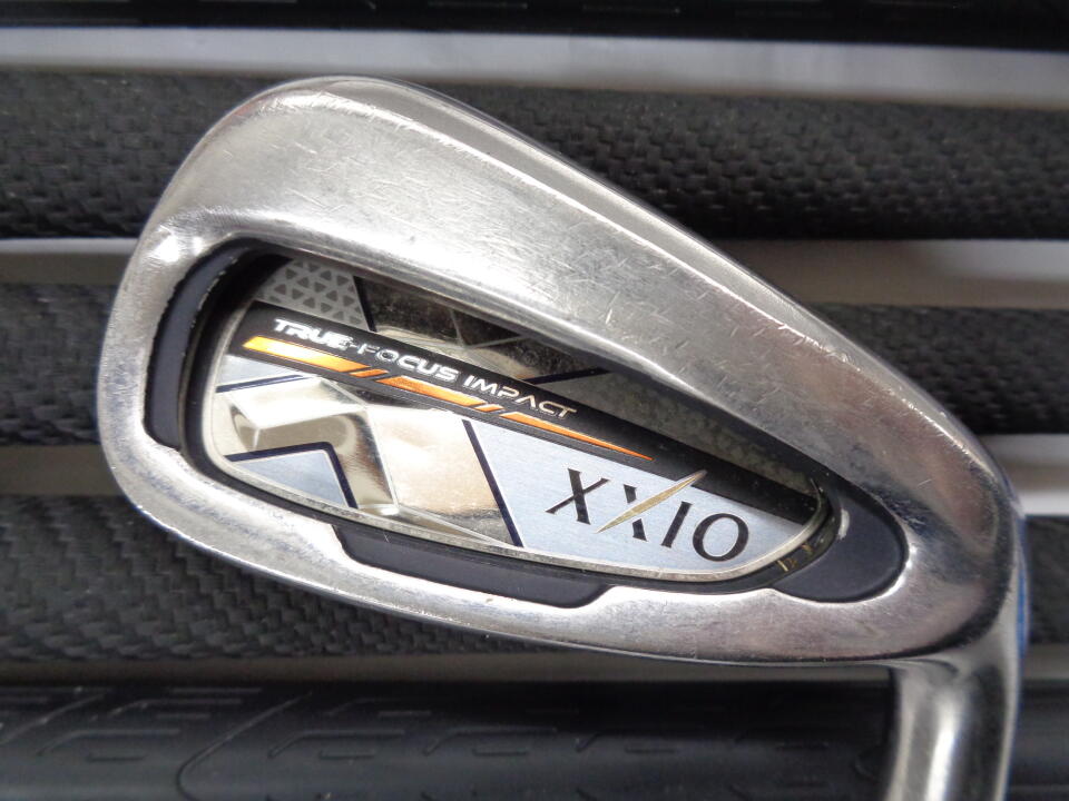 【中古】ダンロップ XXIO 10 ネイビー アイアンセット Rフレックス 37.75インチ MP1000 ネイビー Cランク 右利き用 DUNLOP ゴルフクラブ ゼクシオ10 ゴルフドゥ ゴルフ用品 GOLF DO 中古ゴルフクラブ
