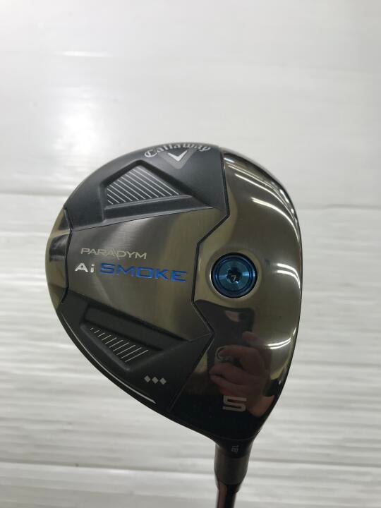 【中古】キャロウェイ PARADYM Ai SMOKE ◆◆◆ フェアウェイウッド 5W 18° Sフレックス 42.25インチ ヘッドカバーあり TENSEI 60 for Callaway(Ai SMOKE) Cランク 右利き用 Callaway ゴルフクラブ パラダイムAi|ゴルフ ドゥ 中古クラブ店