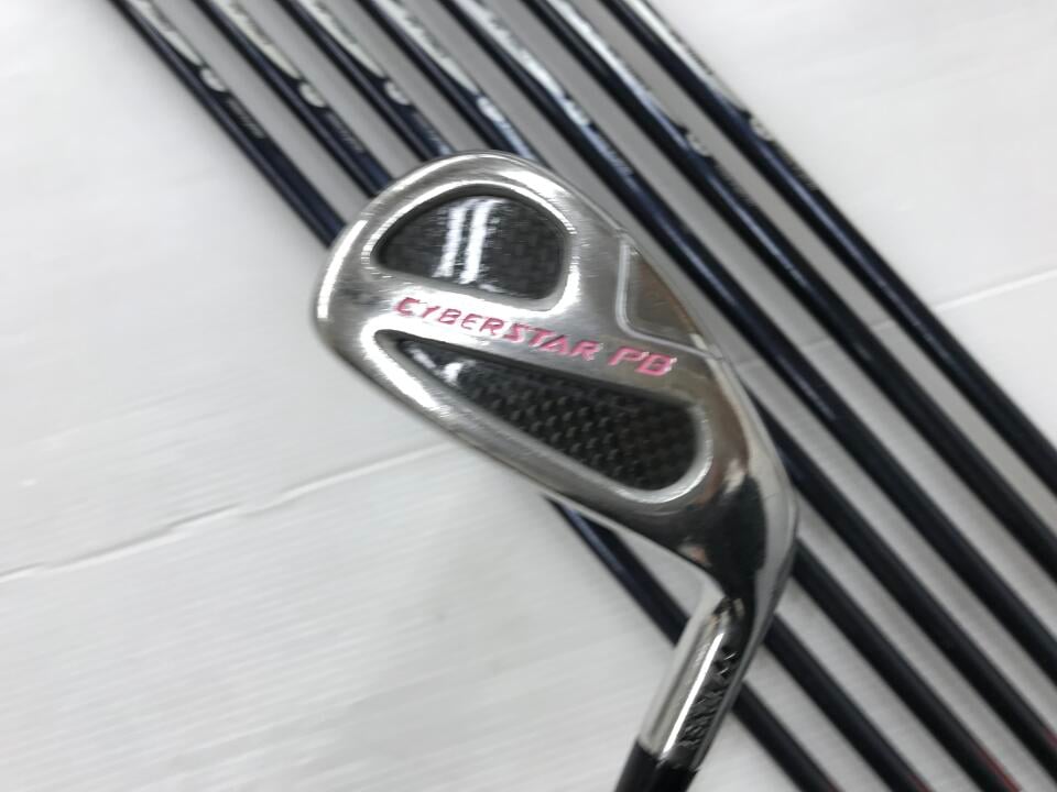 【中古】ヨネックス サイバースター パワーブリッド アイアンセット 38.0インチ アルティマムチタン複合カーボン Cランク 右利き用 YONEX ゴルフクラブ ゴルフドゥ ゴルフ用品 GOLF DO 中古ゴル