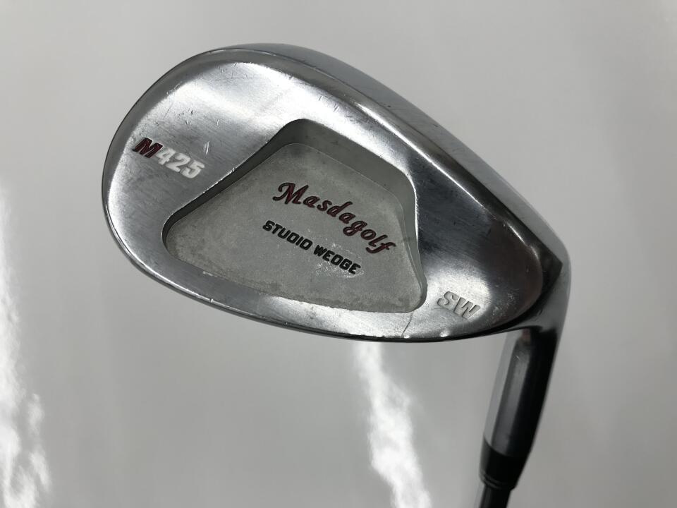 【中古】マスダ STUDIO WEDGE M425 ニッケルクロム ウェッジ Sフレックス 35.25インチ NSプロ MODUS3TOUR115. リシャフト品 Cランク 右利き用 Masda ゴルフクラブ ゴルフドゥ ゴルフ用品 GOLF DO 中古ゴルフ