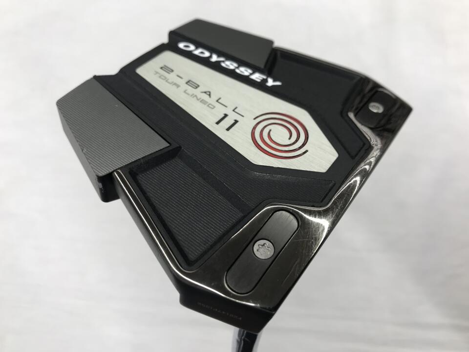 【中古】オデッセイ 2-BALL ELEVEN TOUR LINED パター 34.0インチ ヘッドカバーあり STROKE LAB Cランク 右利き用 ODYSSEY ゴルフクラブ ゴルフドゥ ゴルフ用品 GOLF DO 中古ゴルフクラブ