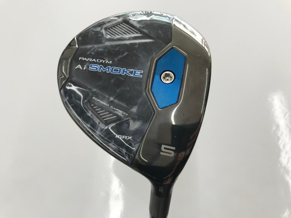 【中古】キャロウェイ PARADYM Ai SMOKE MAX フェアウェイウッド 5W 18° Sフレックス 42.25インチ SPEEDER NX BLACK 50 Cランク 右利き用 Callaway ゴルフクラブ パラダイムAiスモークマックス ゴルフドゥ ゴ