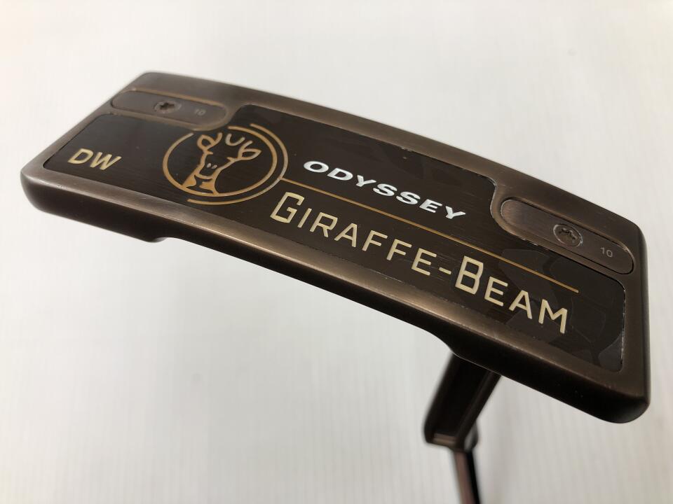 【中古】オデッセイ GIRAFFE-BEAM DOUBLE WIDE パター 34.0インチ ヘッドカバーあり オリジナルスチール Cランク 右利き用 ODYSSEY ゴルフクラブ ゴルフドゥ ゴルフ用品 GOLF DO 中古ゴルフクラブ|ゴルフ ドゥ 中古クラブ店