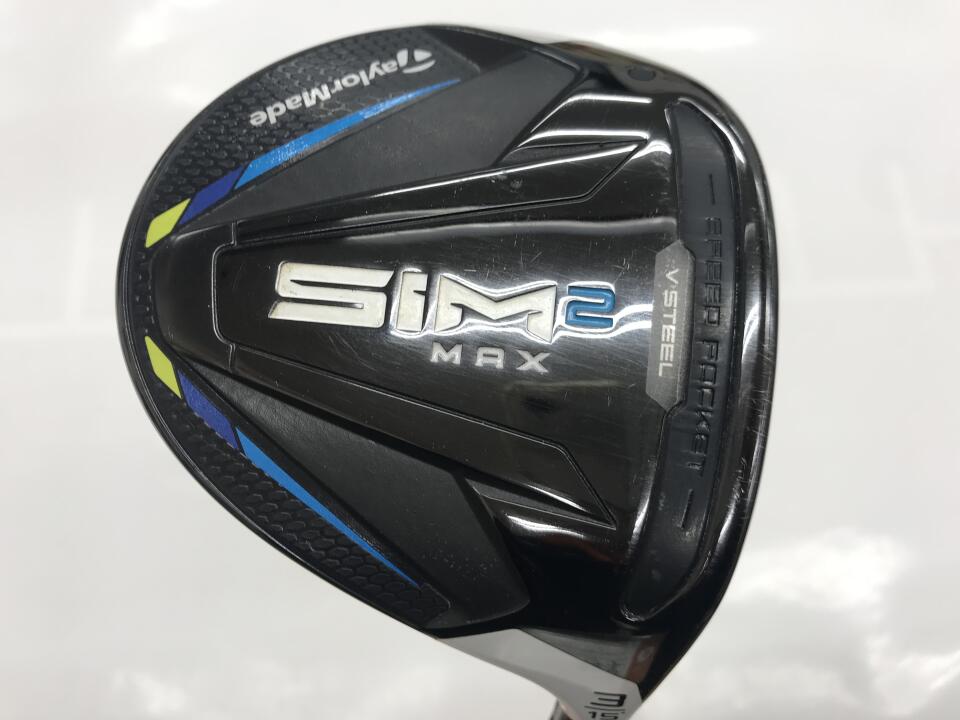 【中古】テーラーメイド SIM2 MAX フェアウェイウッド 3W 15° Sフレックス 43.25インチ ヘッドカバーあり TENSEI BLUE TM50(SIM2) Dランク 右利き用 Taylormade ゴルフクラブ シム2マックス ゴルフドゥ ゴル