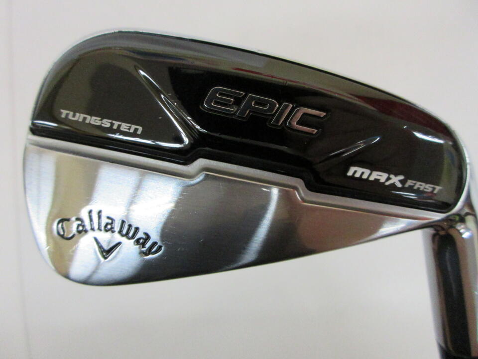 【中古】キャロウェイ EPIC MAX FAST アイアンセット Sフレックス 37.5インチ NSプロ Zelos 7 Cランク 右利き用 Callaway ゴルフクラブ エピックマックスファスト ゴルフドゥ ゴルフ用品 GOLF DO 中古ゴ