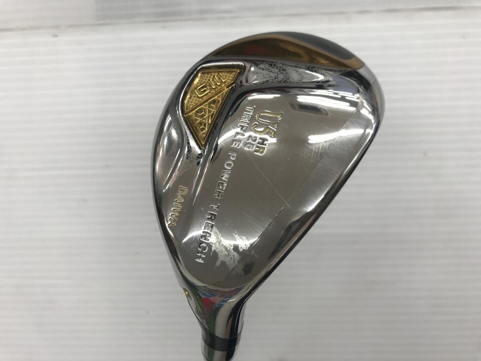 【中古】【レディースモデル】グローブライド G３ HR 2018 レディス ユーティリティ 26° Lフレックス 38.0インチ ヘッドカバーあり SVF LITE FL-418U Cランク 右利き用 GLOBERIDE ゴルフクラブ ゴルフド