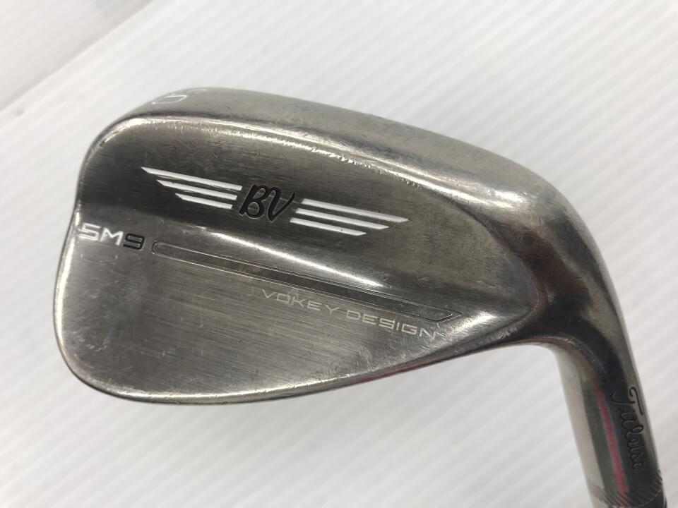 【中古】タイトリスト VOKEY SM9 ブラッシュドスチール ウェッジ 50° WEDGEフレックス 35.75インチ ダイナミックゴールド Cランク 右利き用 Titleist ゴルフクラブ ボーケイSM9 ゴルフドゥ ゴルフ用