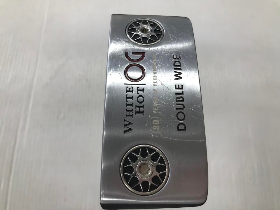 【中古】オデッセイ ホワイト ホット OG DOUBLE WIDE パター 34.0インチ オリジナルスチール Cランク 左利き用 ODYSSEY ゴルフクラブ ゴルフドゥ ゴルフ用品 GOLF DO 中古ゴルフクラブ|ゴルフ ドゥ 中古クラブ店