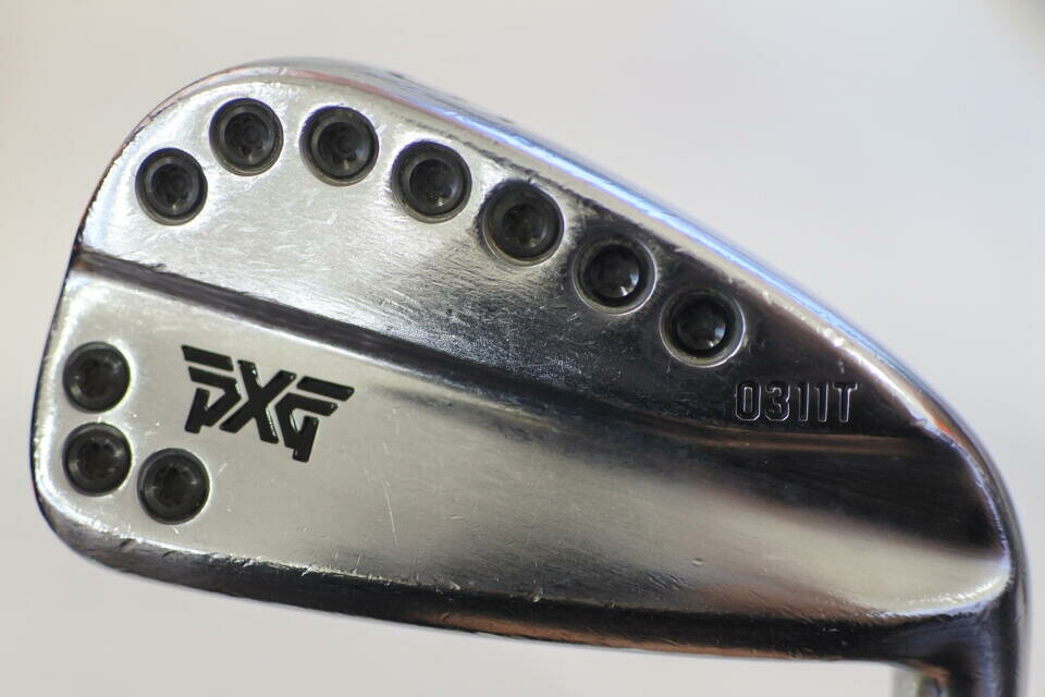 【中古】パーソンズエクストリームゴルフ 0311T IRON クローム アイアンセット 23° Sフレックス 37.875インチ NSプロ MODUS3 TOUR105 リシャフト品 Dランク 右利き用 PXG ゴルフクラブ ゴルフドゥ ゴル
