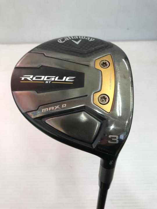 【中古】キャロウェイ ROGUE ST MAX D フェアウェイウッド 3W 16° Rフレックス 43.0インチ ヘッドカバーあり VENTUS 5 for Callaway Cランク 右利き用 Callaway ゴルフクラブ ローグSTマックスD ゴルフドゥ