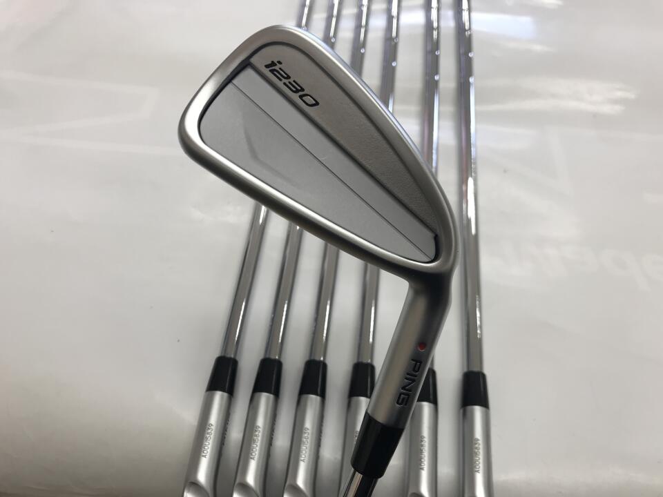 【中古】ピン i230 アイアンセット Rフレックス 38.25インチ AWT 2.0 LITE リシャフト品 Cランク 右利き用 PING ゴルフクラブ ゴルフドゥ ゴルフ用品 GOLF DO 中古ゴルフクラブ