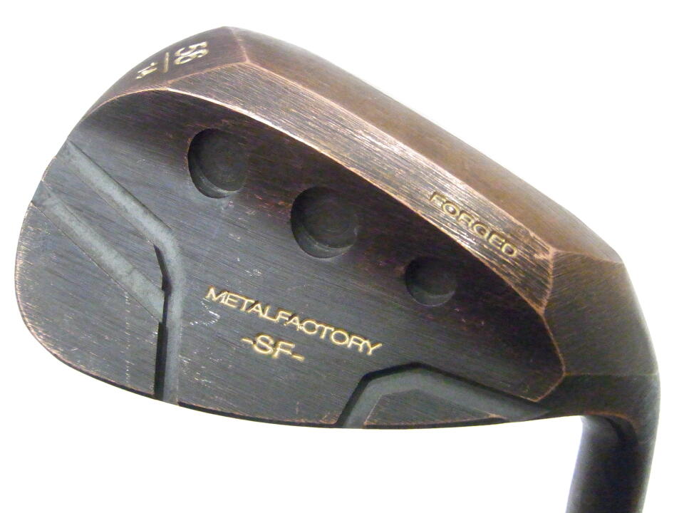 【中古】ASAHI METAL FACTORY SF-WEDGE スモークカッパー ウェッジ 56° WEDGEフレックス 35.0インチ ◆リシャフト◆RAUNE W100 リシャフト品 Cランク 右利き用 ゴルフクラブ ゴルフドゥ ゴルフ用品