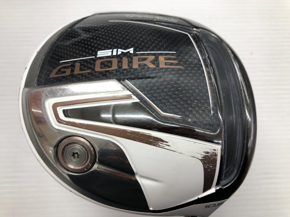 【中古】テーラーメイド SIM GLOIRE ドライバー 10.5° Sフレックス 46.0インチ ヘッドカバーあり AIR Speeder TM Dランク 右利き用 Taylormade ゴルフクラブ シムグローレ ゴルフドゥ ゴルフ用品 GOLF DO 中