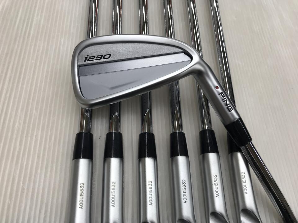 【中古】ピン i230 アイアンセット Rフレックス 38.25インチ AWT 2.0 LITE リシャフト品 Cランク 右利き用 PING ゴルフクラブ ゴルフドゥ ゴルフ用品 GOLF DO 中古ゴルフクラブ
