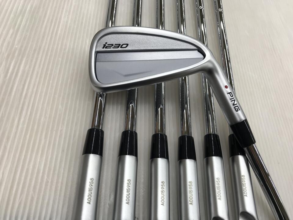 【中古】ピン i230 アイアンセット Sフレックス 38.0インチ NSプロ850GH neo Cランク 右利き用 PING ゴルフクラブ ゴルフドゥ ゴルフ用品 GOLF DO 中古ゴルフクラブ