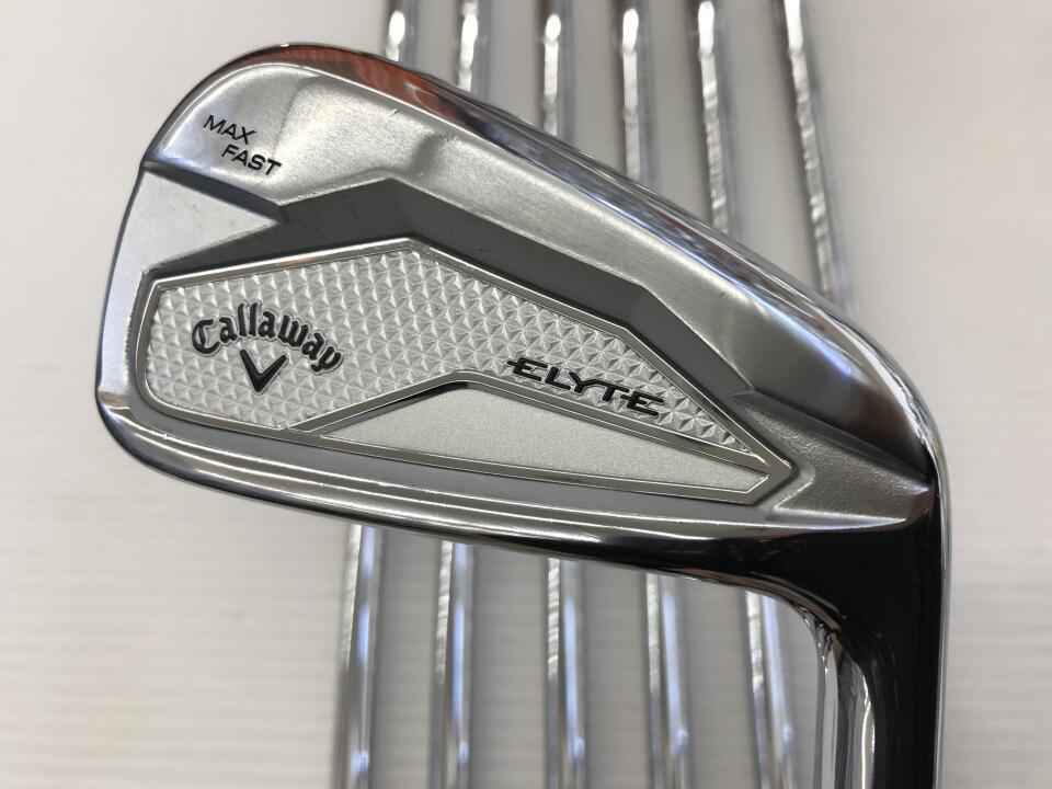 【中古】キャロウェイ ELYTE MAX FAST アイアンセット Sフレックス 37.5インチ NSプロ Zelos 7 Cランク 右利き用 Callaway ゴルフクラブ エリートマックスファスト ゴルフドゥ ゴルフ用品 GOLF DO 中古ゴ 64,768円