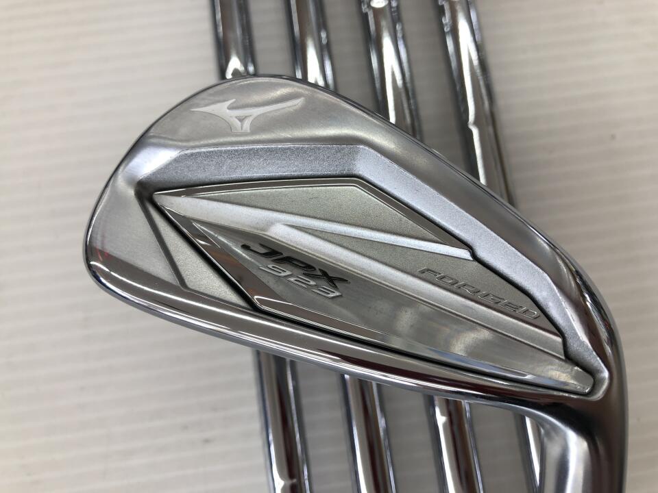 【中古】ミズノ JPX 923 FORGED アイアンセット Rフレックス 37.5インチ KBSツア?　110（メーカーカスタム） リシャフト品 Bランク 右利き用 MIZUNO ゴルフクラブ ゴルフドゥ ゴルフ用品 GOLF DO 中古