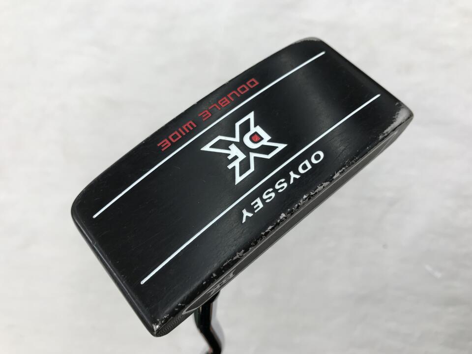 【中古】オデッセイ DFX DOUBLE WIDE 2021 パター 34.0インチ ヘッドカバーあり オリジナルスチール Dランク 右利き用 ODYSSEY ゴルフクラブ ゴルフドゥ ゴルフ用品 GOLF DO 中古ゴルフクラブ