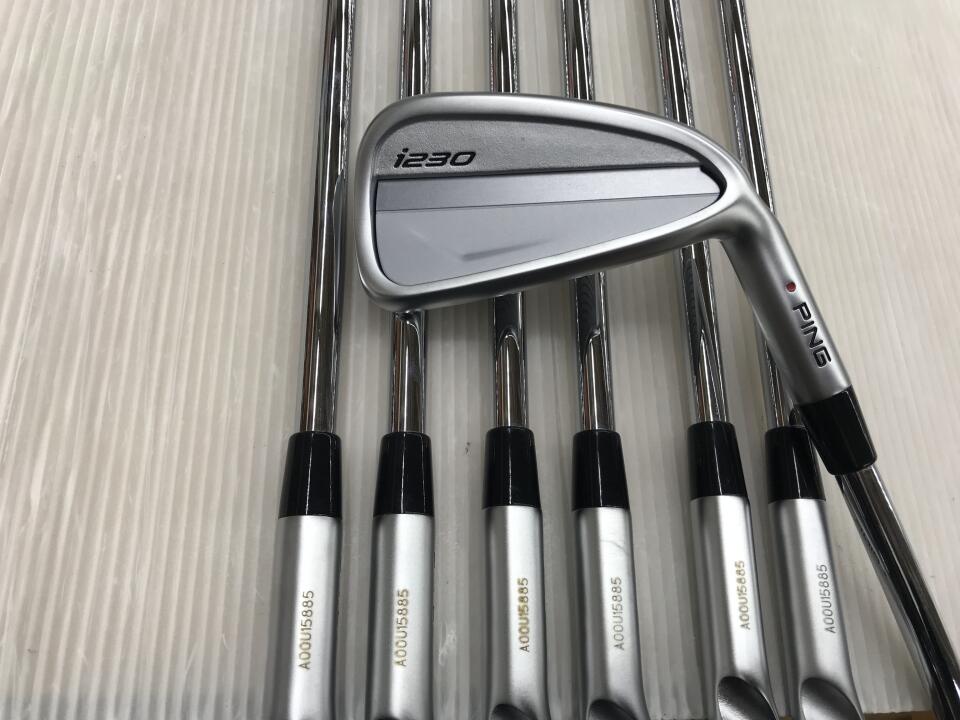 【中古】ピン i230 アイアンセット Rフレックス 38.0インチ AWT 2.0 LITE リシャフト品 Cランク 右利き用 PING ゴルフクラブ ゴルフドゥ ゴルフ用品 GOLF DO 中古ゴルフクラブ