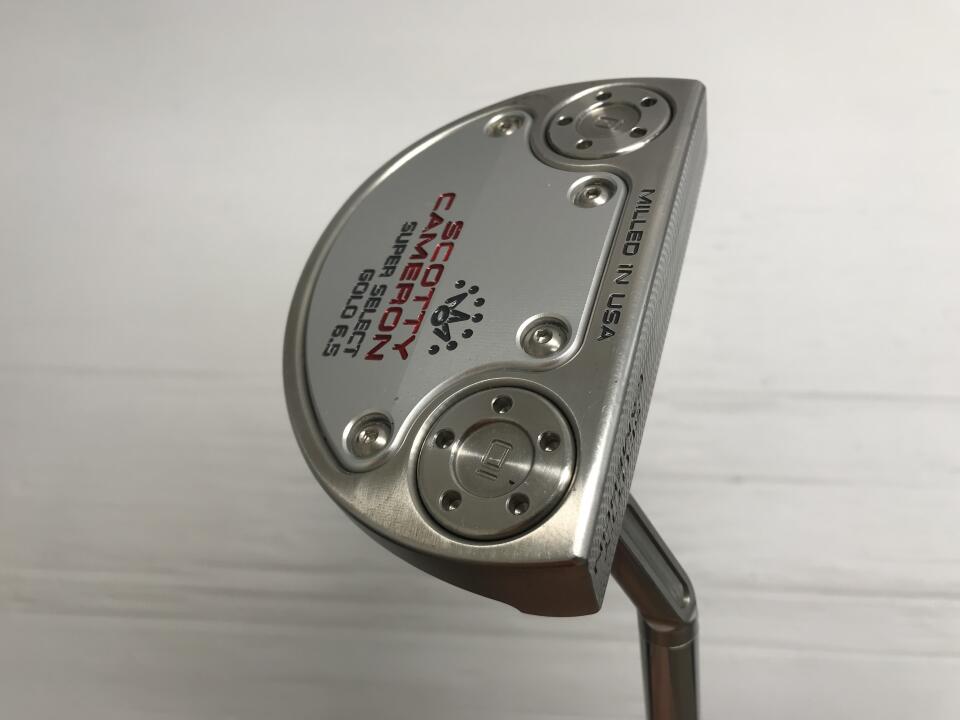 【中古】タイトリスト SC SUPER SELECT GOLO 6.5 パター 33.0インチ ヘッドカバーあり オリジナルスチール Cランク 右利き用 Titleist ゴルフクラブ スコッティキャメロン スーパーセレクト ゴーロー 29,094円
