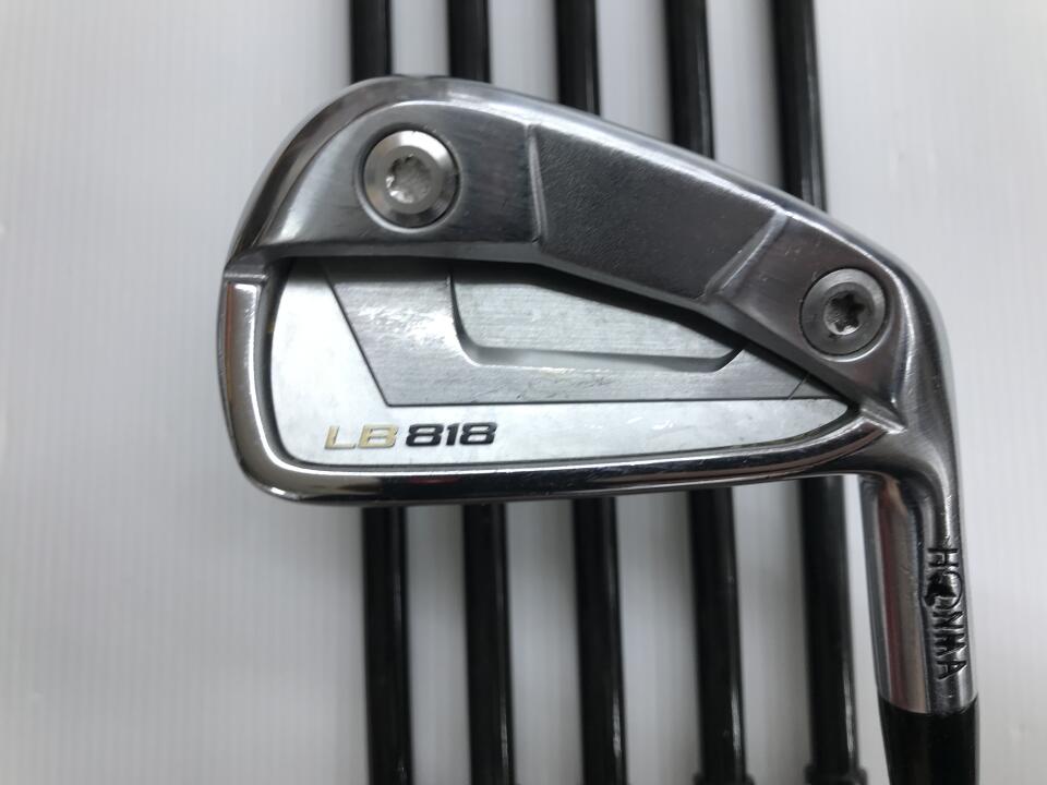 【中古】ホンマゴルフ LB-818 PC アイアンセット Sフレックス 38.0インチ VIZARD 60 Cランク 右利き用 ゴルフクラブ ゴルフドゥ ゴルフ用品 GOLF DO 中古ゴルフクラブ