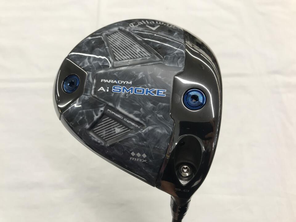 【中古】キャロウェイ PARADYM Ai SMOKE ◆◆◆ MAX ドライバー 9° Sフレックス 45.5インチ TENSEI 1KBLACK 65 リシャフト品 Bランク 右利き用 Callaway ゴルフクラブ パラダイムAiスモーク トリプルダイヤ