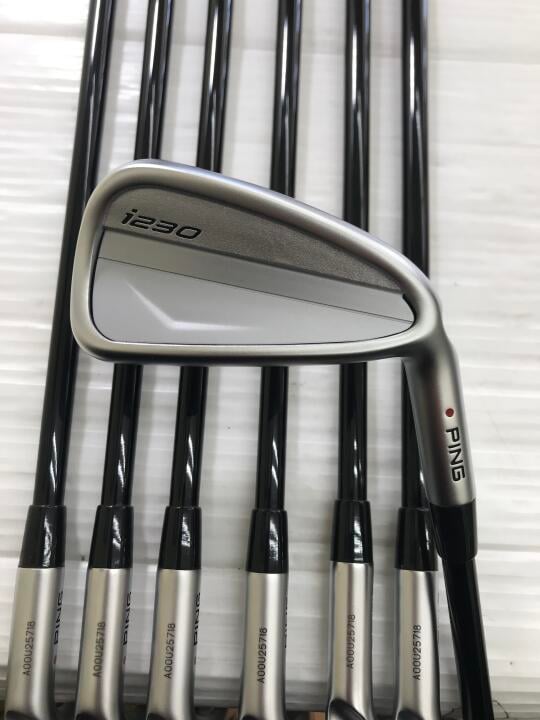 【中古】ピン i230 アイアンセット SRフレックス 38.25インチ ALTA J CB BLACK Cランク 右利き用 PING ゴルフクラブ ゴルフドゥ ゴルフ用品 GOLF DO 中古ゴルフクラブ