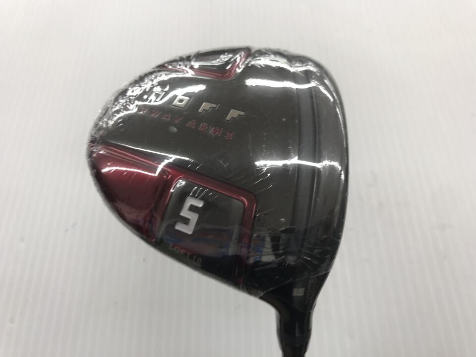 【中古】グローブライド ONOFF FAIRWAY ARMS AKA 2022 フェアウェイウッド 5W 18° Rフレックス 42.75インチ SMOOTH KICK MP-522F Sランク 右利き用 GLOBERIDE ゴルフクラブ オノフ フェアウェイアームズ アカ ゴ